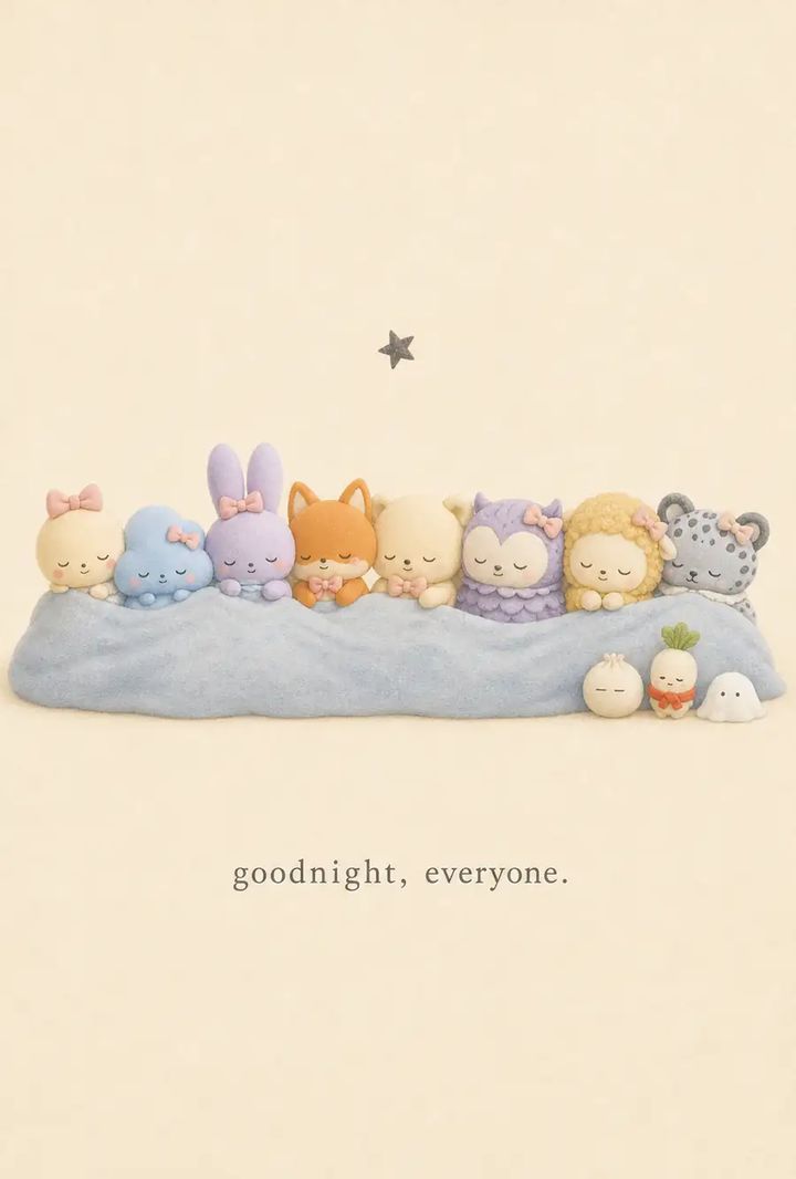 Goodnight, Everyone., page reading goodnight, everyone.
