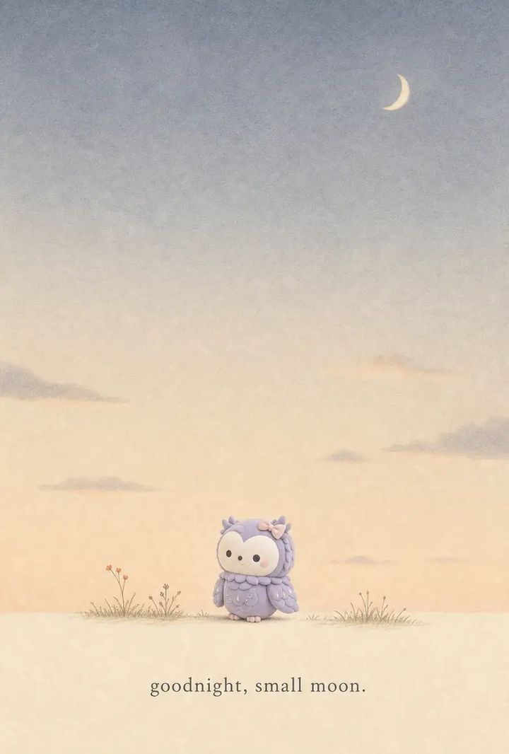 Small Moon, page reading goodnight, small moon.